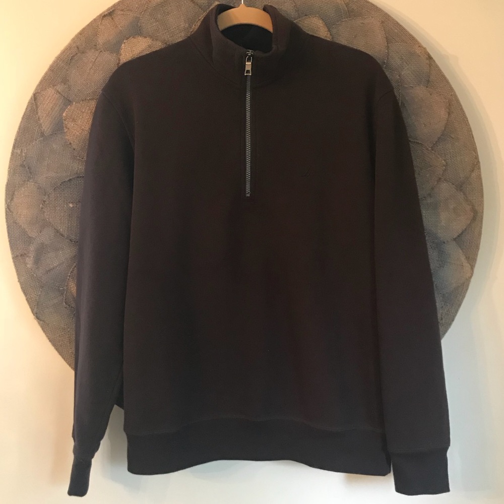 Nautical Quarter Zip Sweatshirt